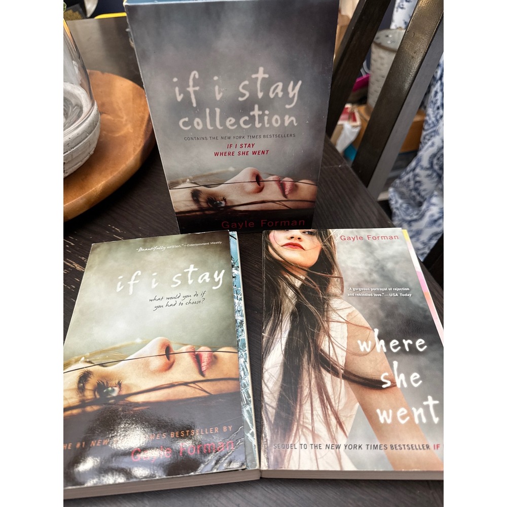 Gayle Forman If I Stay Collection 2 Books If I Stay & Where She Went Paperback